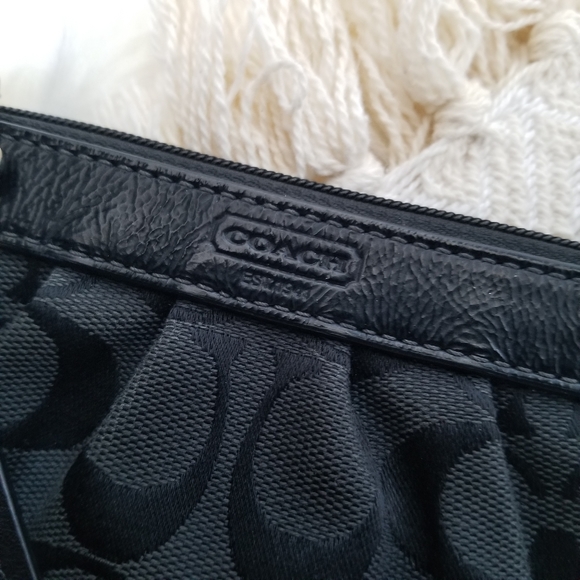 *SOLD Black Coach Wristlet - Picture 2 of 4